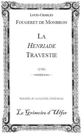 La Henriade Travestie, couverture